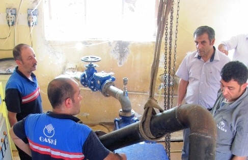 Elif Mahallesi’nin İçme Suyu Sorununu Gaski Çözüyor