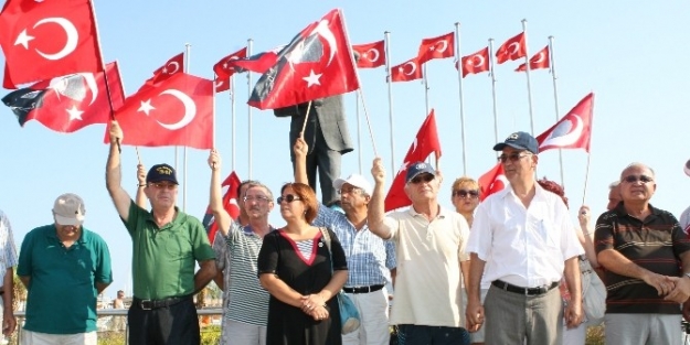 Atatürk Büstüne  Saldırı Marmaris’te Kınandı