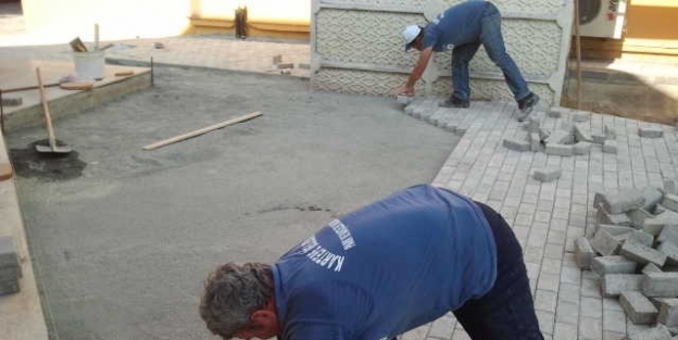 İbrikdere Camii’nde Çevre Düzenlemesi
