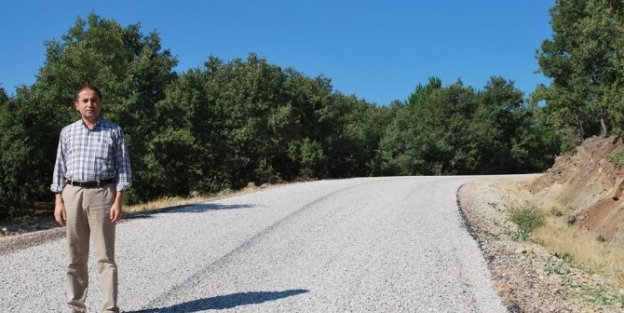 Asfalt Çalişmasi Tamamlandı
