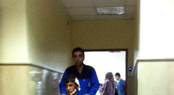 Motosiklet Yayaya Çarpti: 1 Yaralı