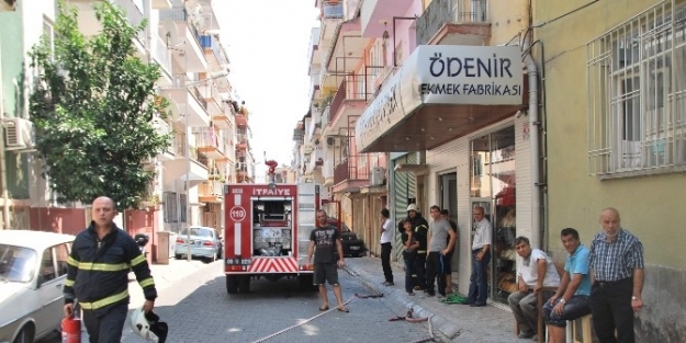 Yangın Değil Mahalle Sakinlerinin Telaşı Korkuttu