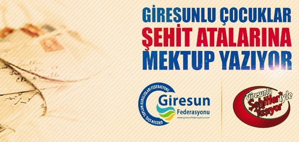 Çocuklarin Yüreğinden Şehit Atalarına Mektup