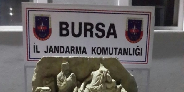 Bursa’da Eski Roma Dönemine Ait Tarihi Eser Ele Geçirildi