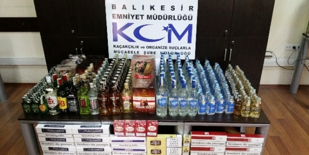 Balıkesir’de Emniyetten Kaçakçılık Operasyonu