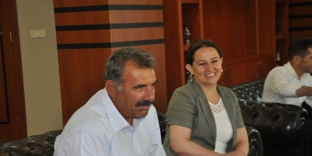 Mehmet Öcalan’dan Belediyeye Ziyaret