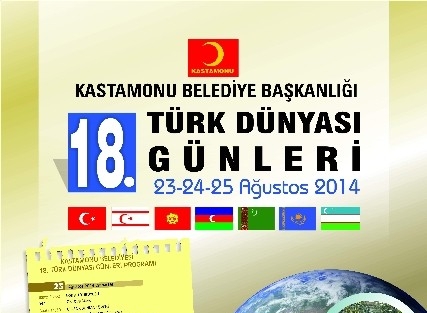 Kastamonu’da 18. Türk Dünyası Günleri Başlıyor