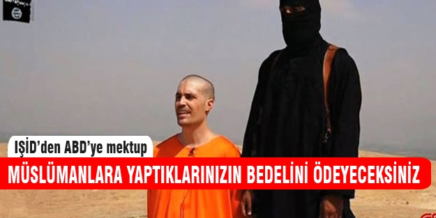 IŞİD'den ABD'ye mektup var!