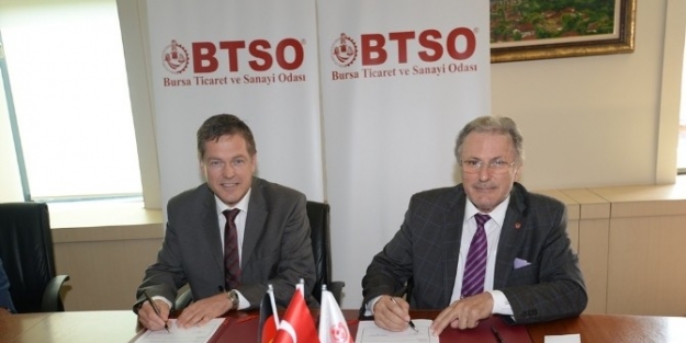 Btso, Darmstadt İle İş Birliği Protokolü İmzaladi