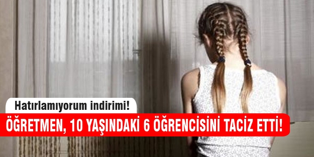 Tacizci öğretmene şok ceza!