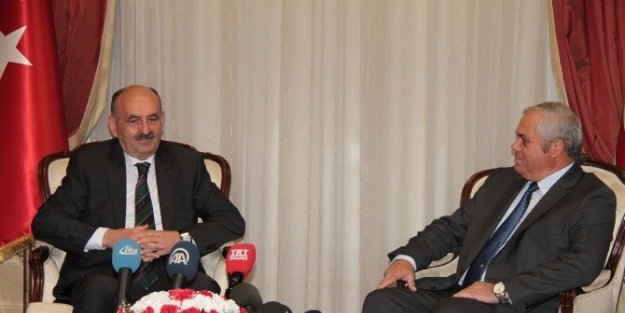 Müezzinoğlu, Kktc Başbakanı Yorgancıoğlu İle Bir Araya Geldi