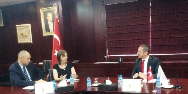Belçika Ekonomi Ataşesi Gto’yu Ziyaret Etti