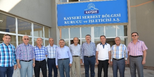 Kayseri Serbest Bölge Yönetim Kurulu Toplantısı Yapıldı