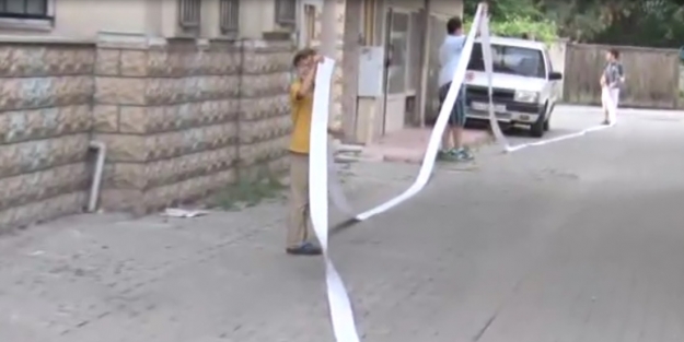 “Dünya'nın en uzun mektubu“ oku oku bitmedi