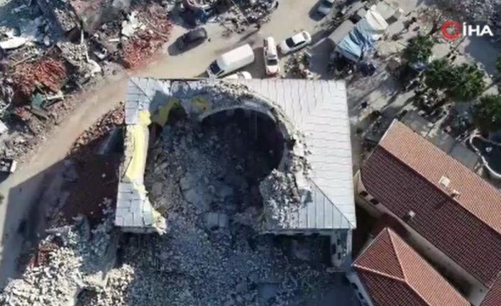 Deprem Hatay'ın tarihi dokusunu da yerle bir etti