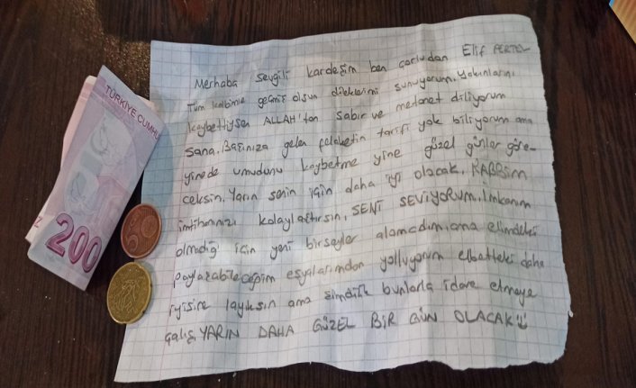 Türkiye'yi tek yürek yapan duygu dolu mektup