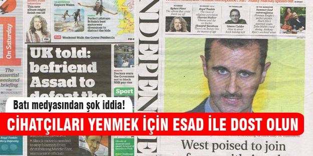 IŞİD'e karşı Esad ile dost olun