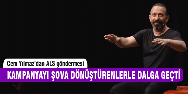 Cem Yılmaz'dan ünlülere gönderme