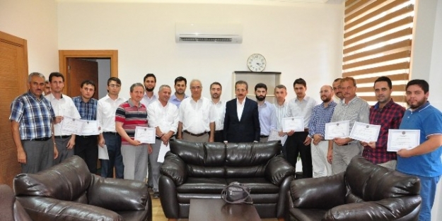 Ezanı Güzel Okuma Kursu Tamamlandı