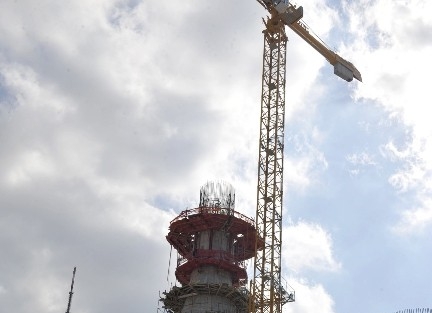 Çamlica Camii’nin Minareleri Yükselmeye Başladı