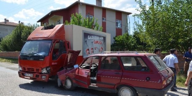 Osmancık’ta Trafik Kazası:1 Yaralı