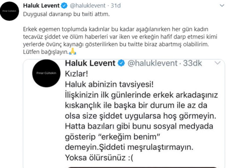 Haluk Levent'in kadınlara verdiği tavsiye tepki çekti