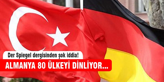 Alman dergisinden dinleme iddiası