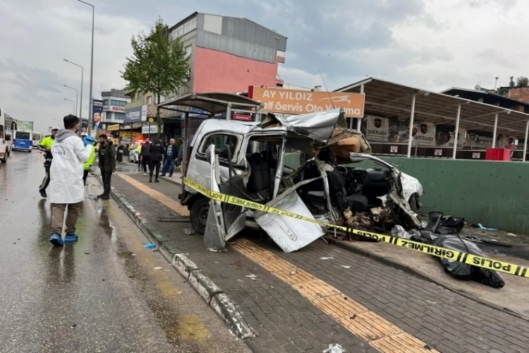Bursa'da yağış kaza getirdi! 2 ölü