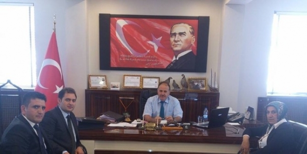 Tüketici Hak Arama Derneği’nden Yakutiye İlçe Kaymakamı Ahmet Katırcı’yı Ziyaret