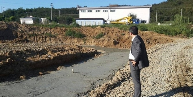 Katı Atık Tesisi Aktarma İstasyonu İnşaati  Devam Ediyor
