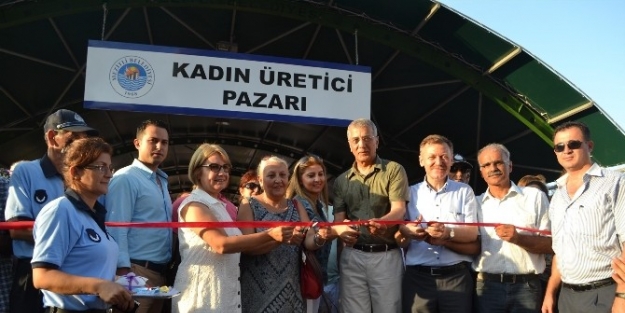 Mezitli Belediyesi Kadın Üretici Pazarı Açıldı