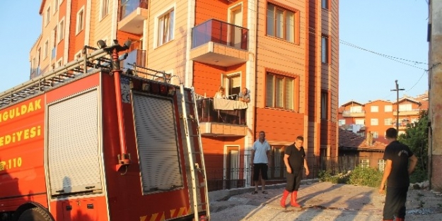 Zonguldak’ta Yangın Paniği