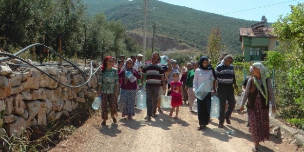 Fethiye’de Susuzluk Eylem Yaptırdı