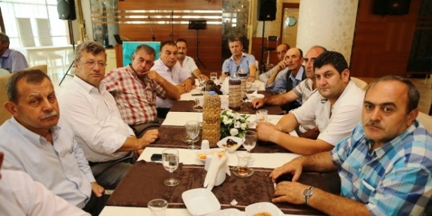 Bozbey, Muhtarlarla Bir Araya Geldi