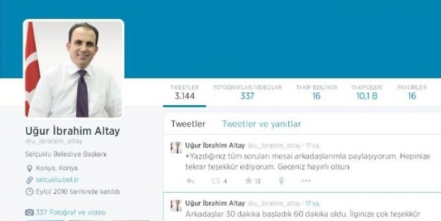 Başkan Altay Sosyal Medya Kullanıcıları İle Buluştu