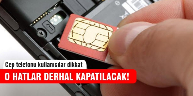 Cep telefonu kullanıcıları dikkat!