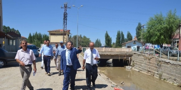 Büyükşehir Genel Sekreteri Mustafa Yalçın Selden Sonra Bünyan’da İncelemelerde Bulundu