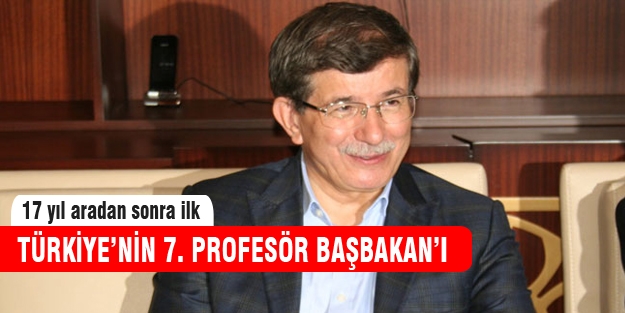Türkiye'nin 7.profesör Başbakan'ı