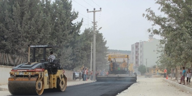 Kilis Belediyesi Cadde Ve Sokakları Asfaltlıyor