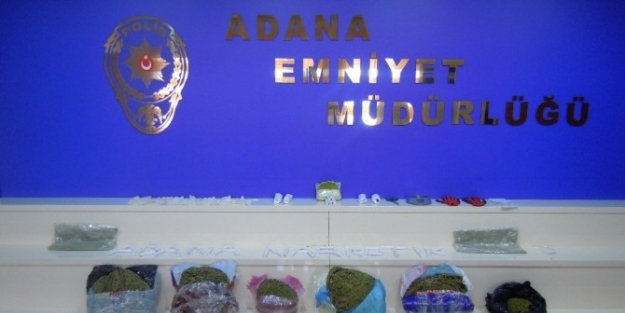 Adana’daki Uyuşturucu Operasyonlarında 19 Tutuklama