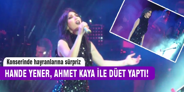 Hande Yener, Ahmet Kaya şarkısını seslendirdi