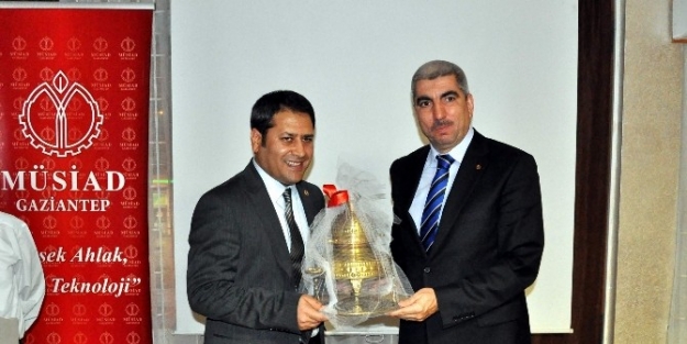 Ak Parti Gaziantep Milletvekili Ali Şahin, Müsiad’ı Ziyaret Etti