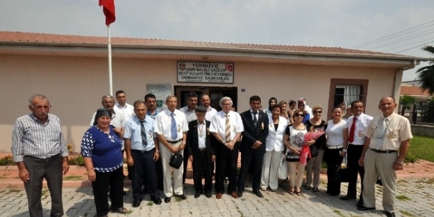 Kktc’den Osmaniye Şehit Aileleri Ve Gaziler Derneği’ne Ziyaret