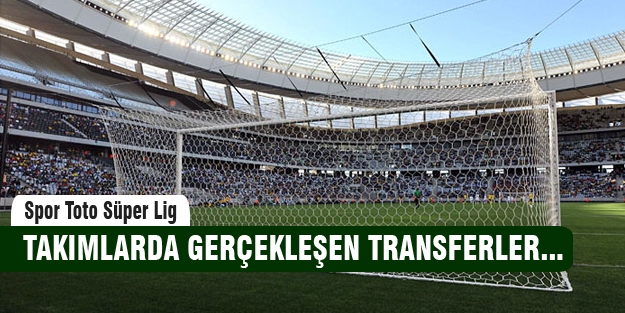 Spor Toto Süper Lig'de gerçekleşen transfler