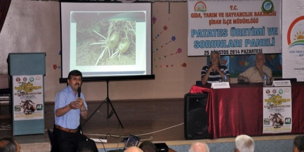 Şiran’da Patates Üretimi Ve Sorunları Paneli Yapıldı