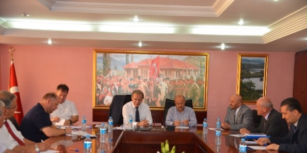 Şahin  Ve Kahveci İl Özel İdareyi Ziyaret Etti