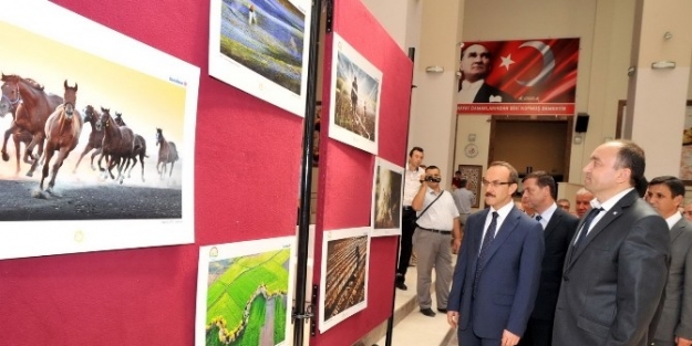 Uşak’ta ‘tarım Ve İnsan’ Konulu Fotoğraf Sergisi Açıldı
