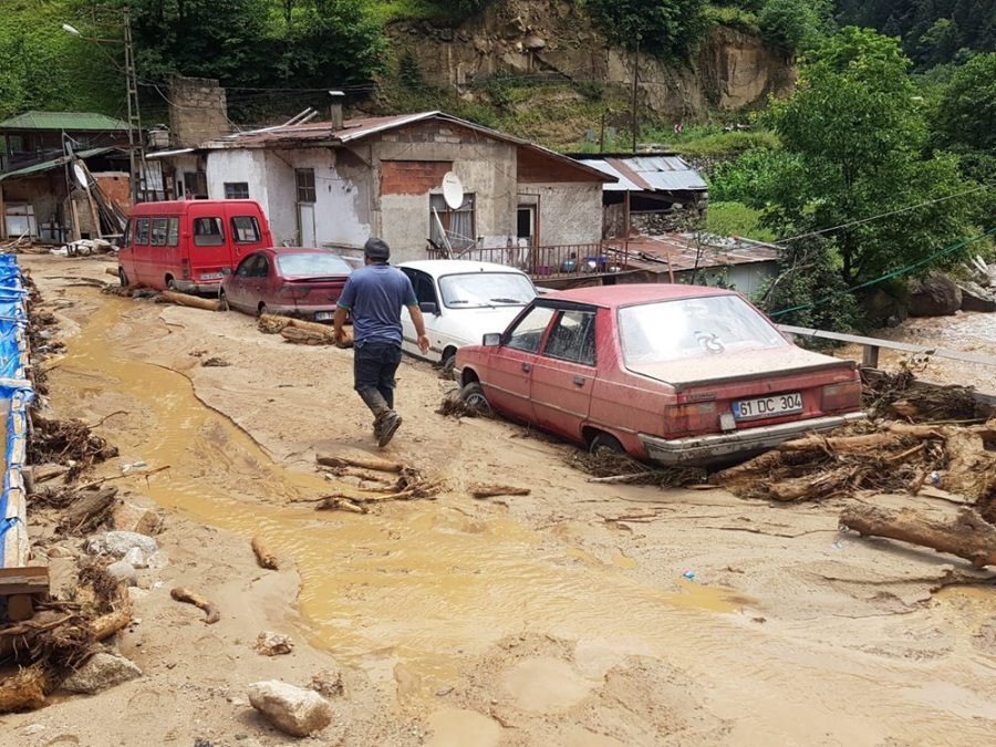 Rize felaketi yaşıyor!