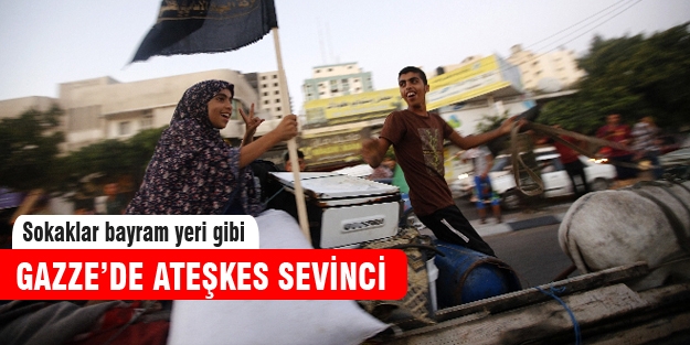 Filistinlilerin ateşkes mutluluğu