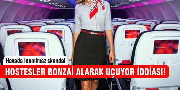 Bonzaili hostesleriyle Bonzai Air!